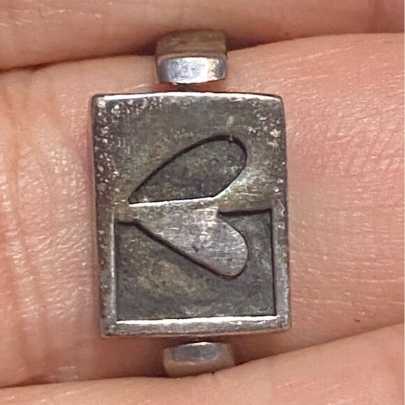 Ring Size 7.5 Lapis Lazuli Blue Sterling Silver 925 Women Semi-Precious Stone - Picture 2 of 10